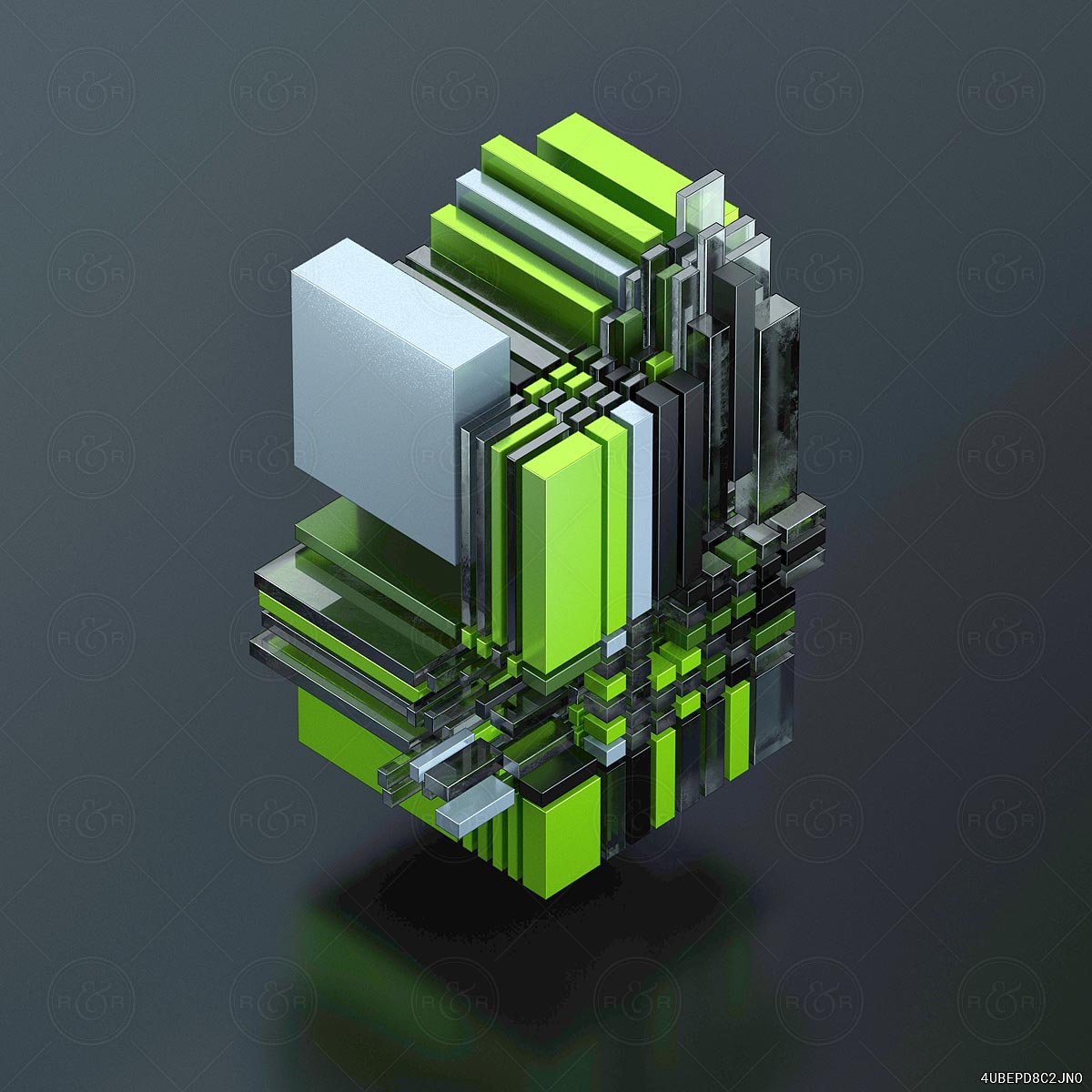 Green Lit by Raw & Rendered