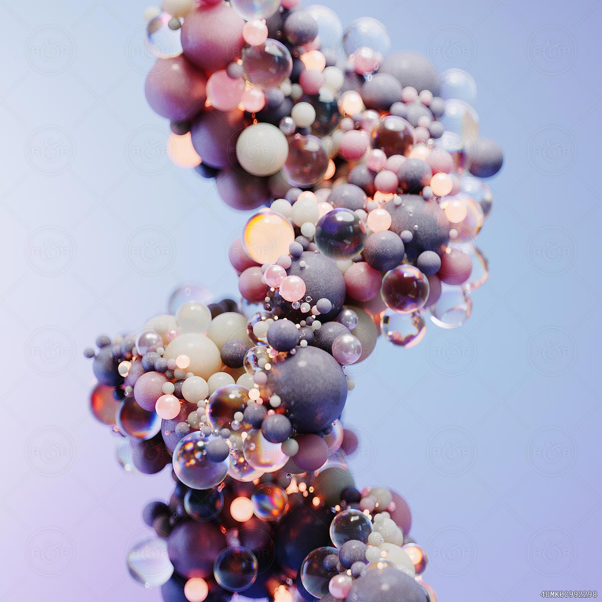 Violet Stack by Raw & Rendered